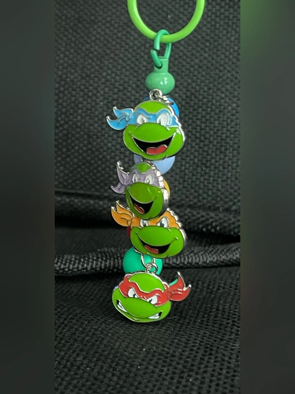 Teenage Mutant Ninja Turtles Green Character Charm Wrist Clip